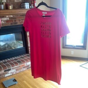 Calvin Klein Pink Sleep Dress